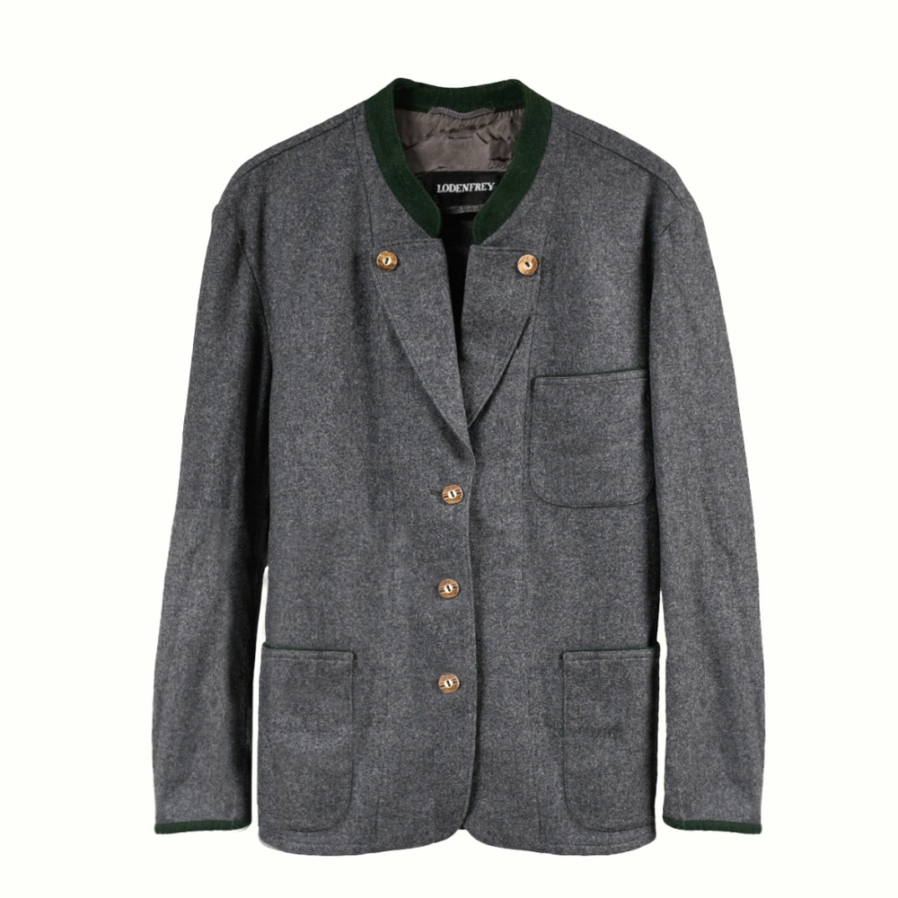 LODENFREY Lightweight Boiled Wool Jacket Coat Made in Austria EU 40